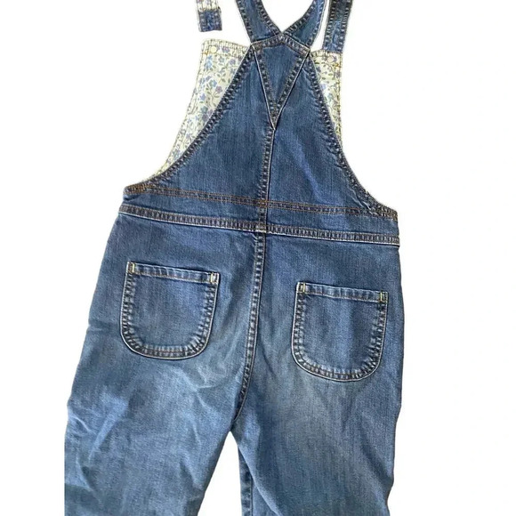 Mini Boden Girl's Blue Sleeveless Adjustable Denim Jumpsuit Size 10Y - Picture 7 of 7